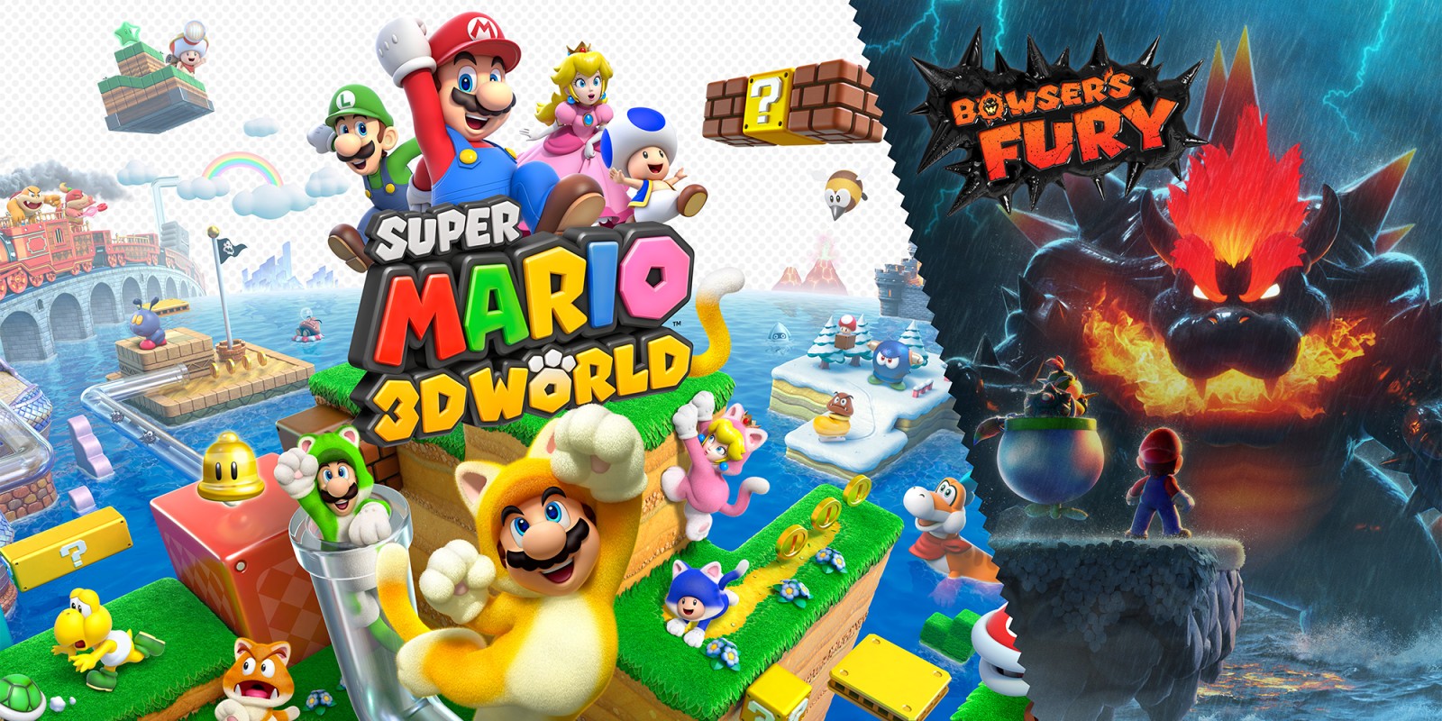 Super Mario 3D World + Bowser's Fury header image